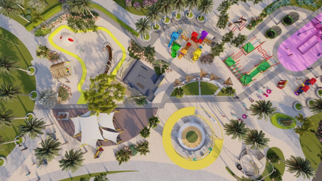 "Urban landscaping at Shalimar Smart City – green belts and visual balance in planning"