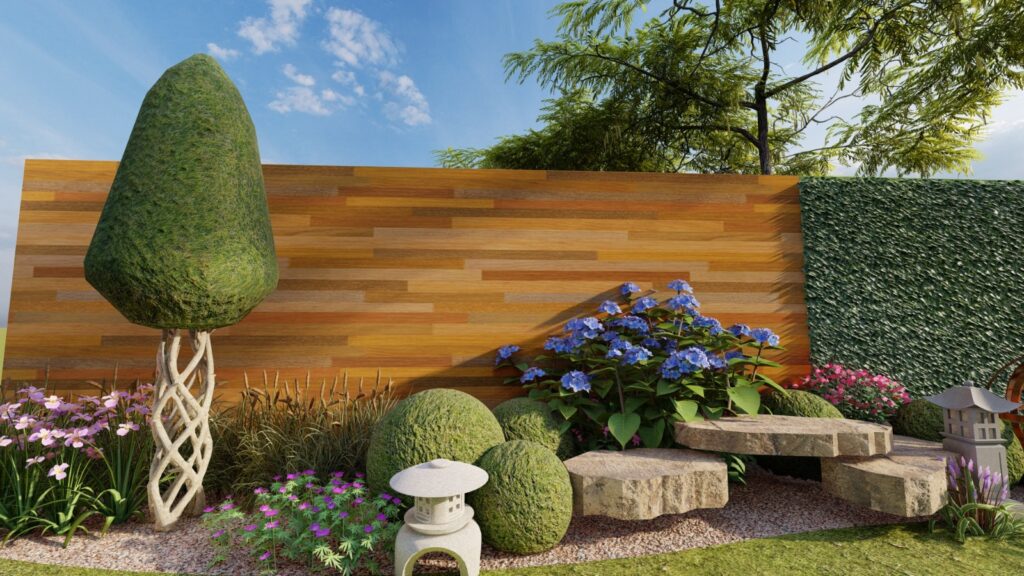 Modern residential landscape design for Ahmed Masood’s home in Islamabad